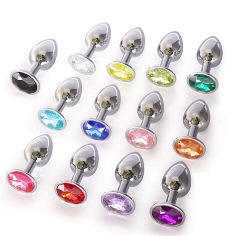 butt plug with gem|Jeweled Butt Plugs .